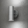 Modena Outdoor IP44 Twin GU10 Wall Light in Grey