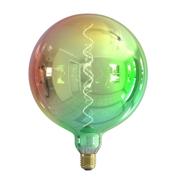 E27 Kalmar Metallic Opal Dimmable Extra Warm White LED Globe 4W 2000K 40lm