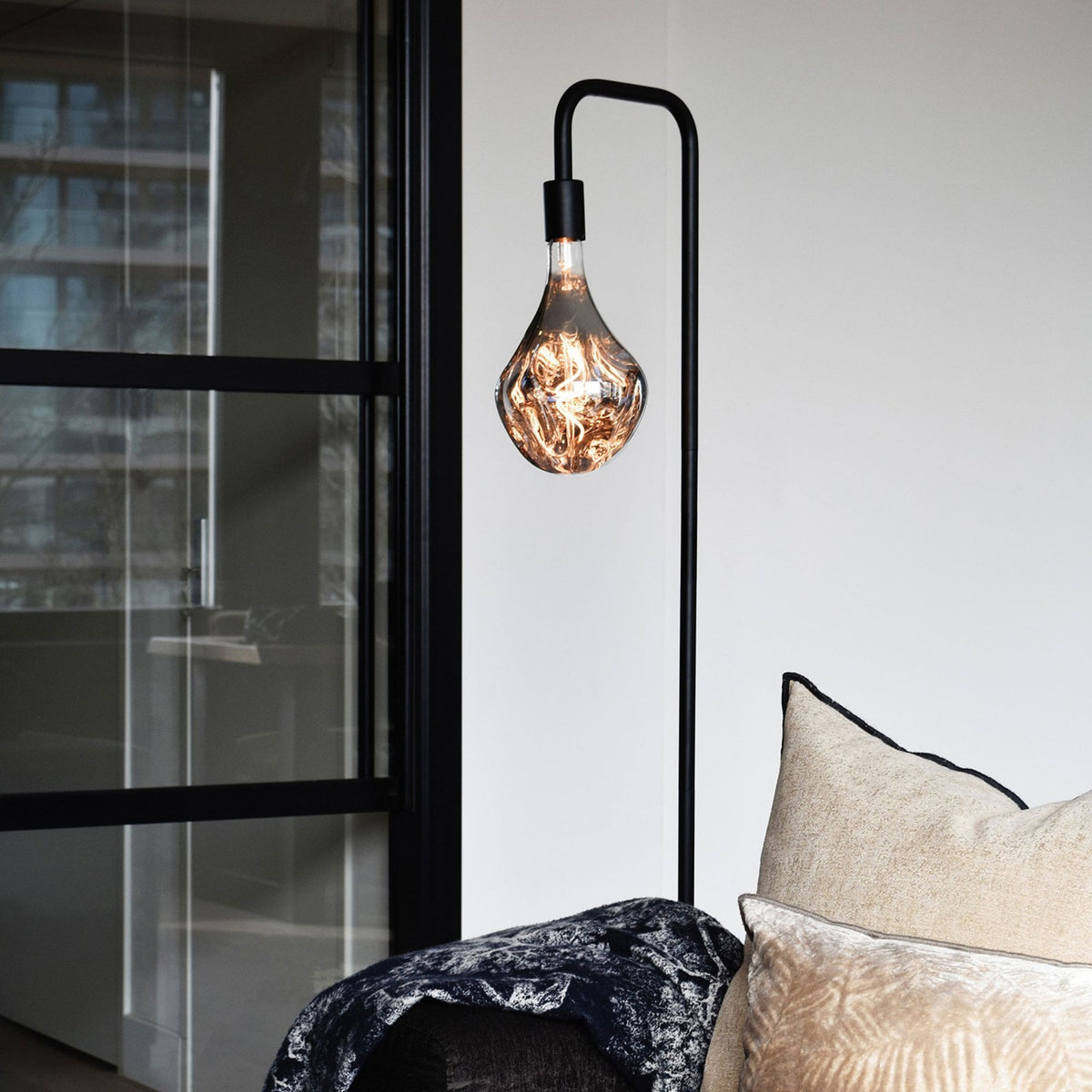 Organic Evo Silver Dimmable Extra Warm White LED 6W 1800K 160lm