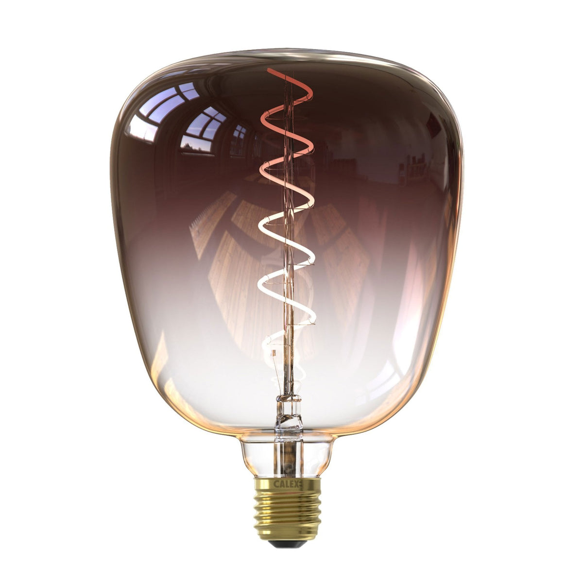 E27 Kiruna Marron Gradient Dimmable Extra Warm White LED 5W 130lm 1800K