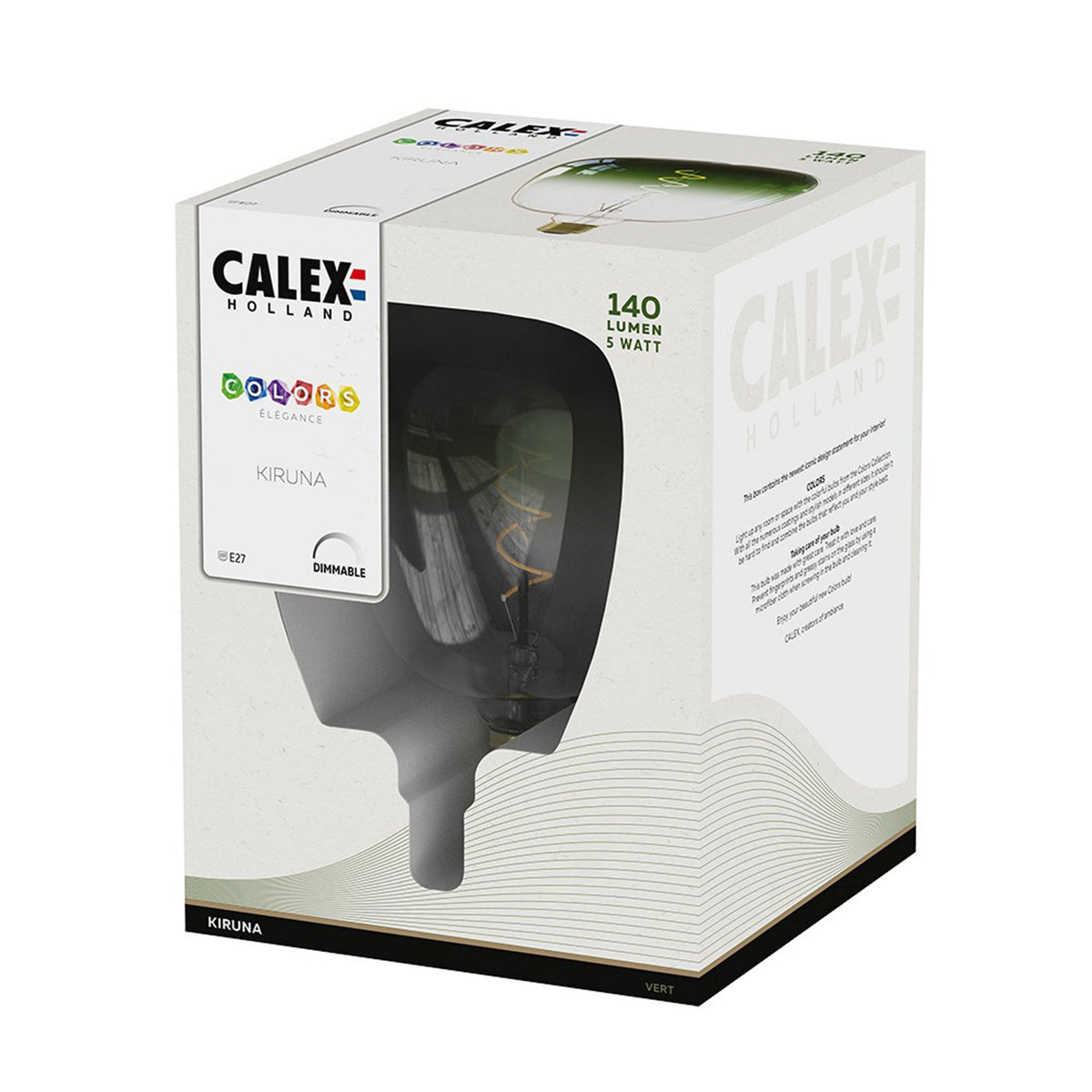 Kiruna Vert Gradient Dimmable Extra Warm White LED 5W 140lm 1800K