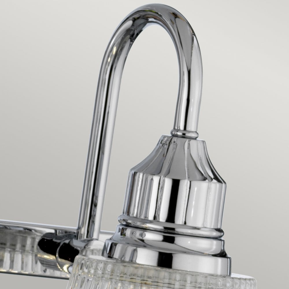 Addison IP44 Four Arm Wall Light in Polished Chrome