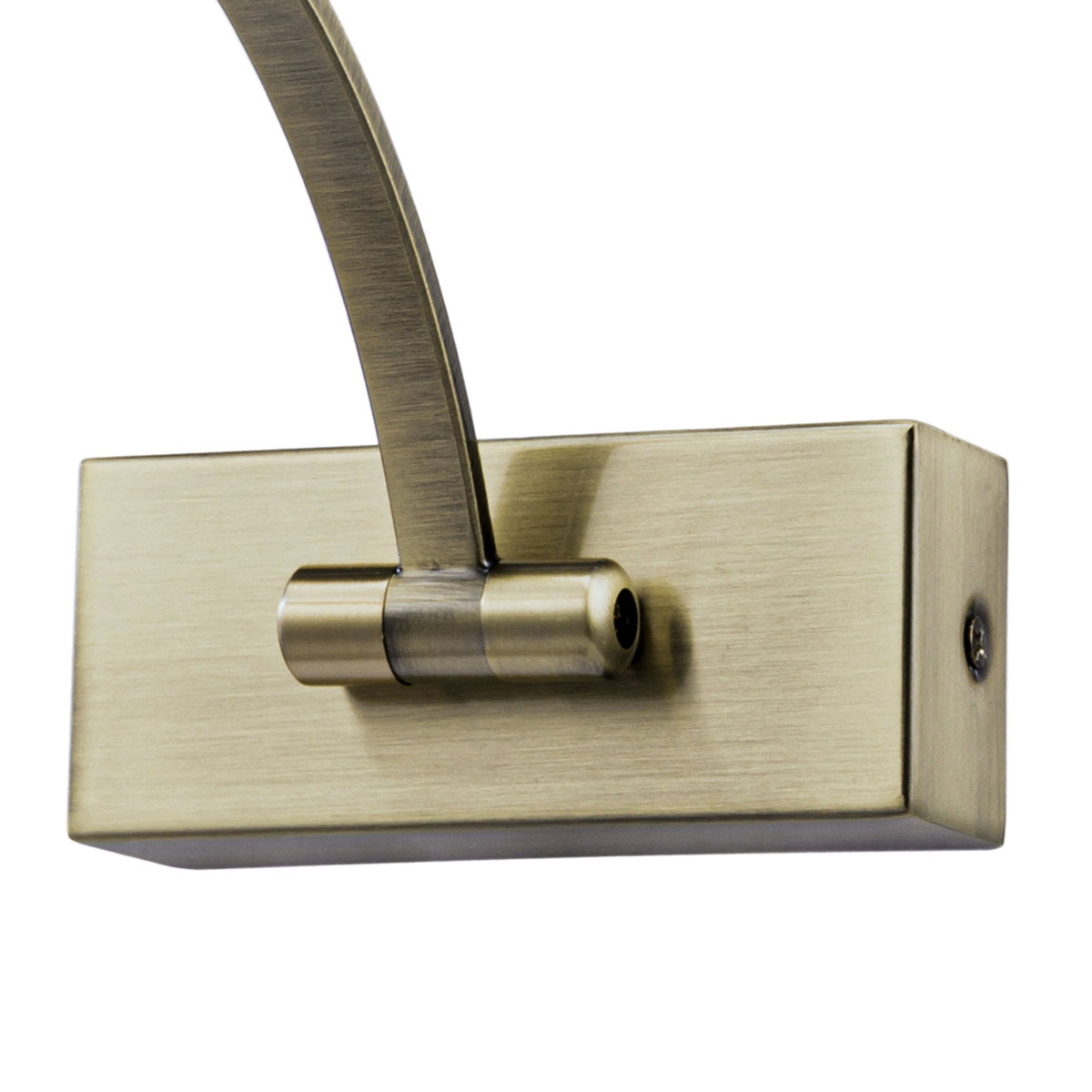 Powderham 340mm 6W Antique Brass Adjustable LED Picture Light