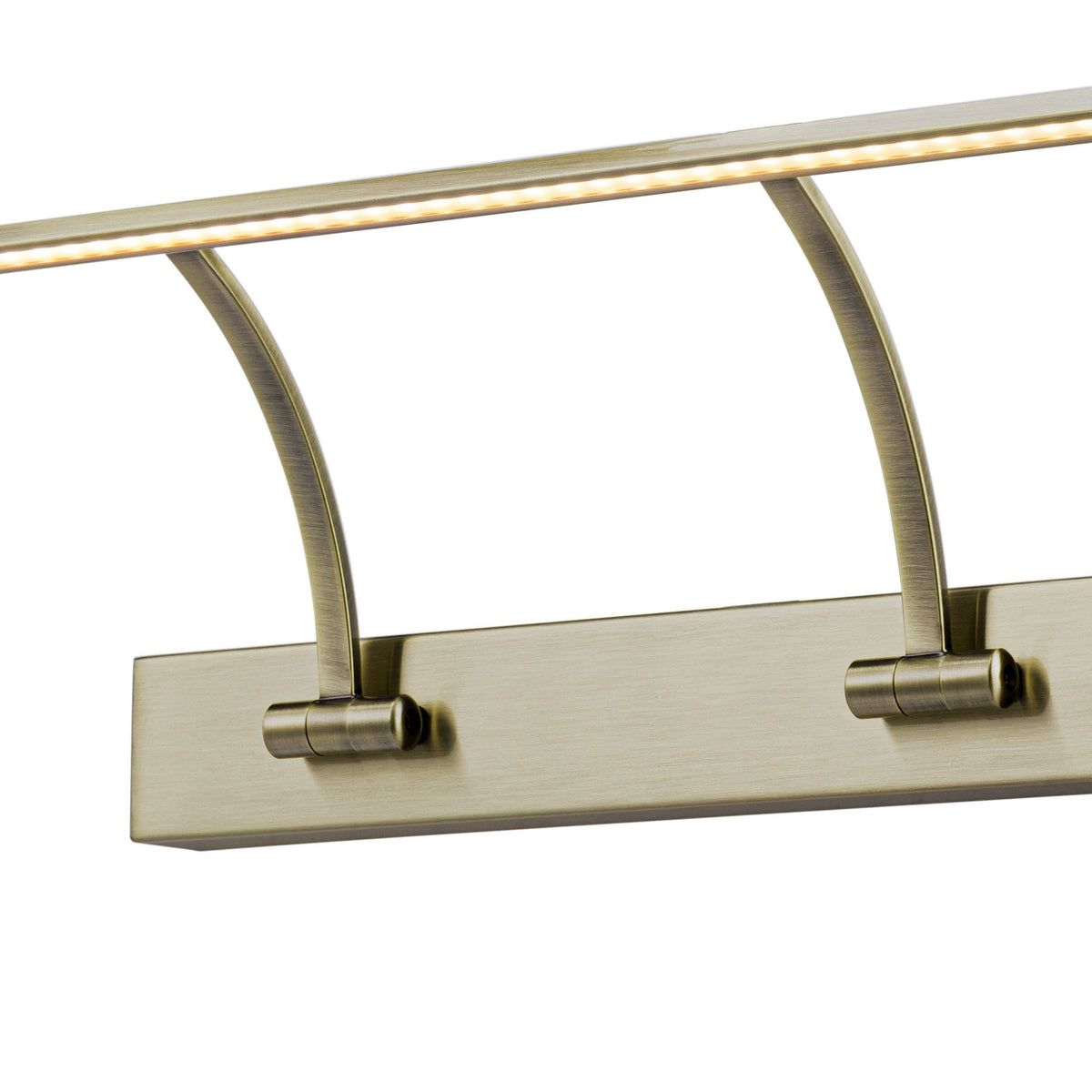 Lumiere Powderham 755mm 14W Antique Brass Adjustable LED Picture Light