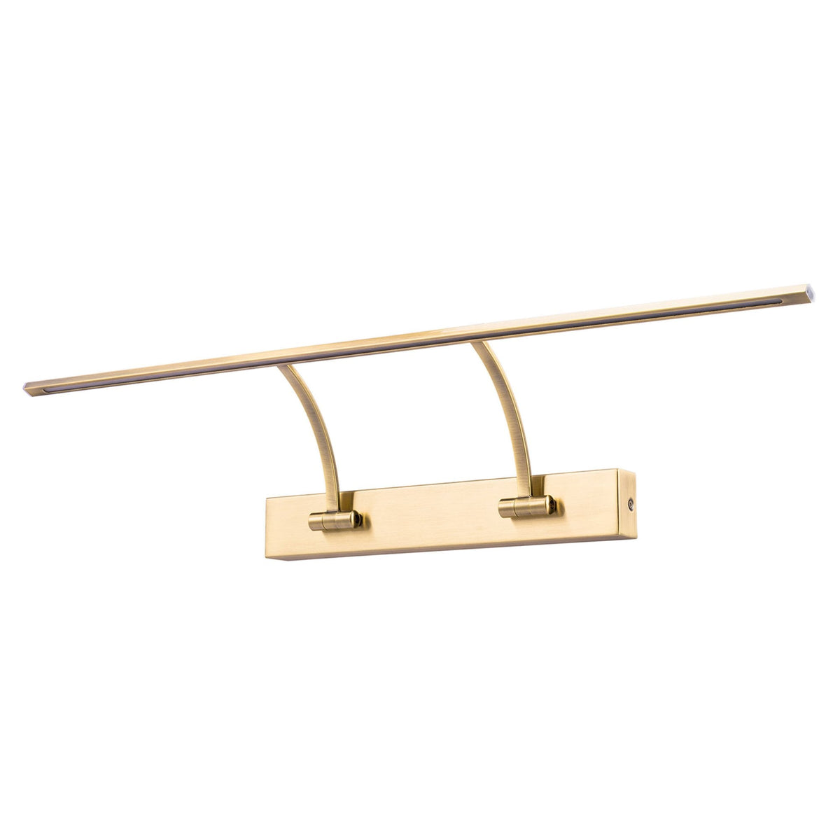 Lumiere Powderham 755mm 14W Antique Brass Adjustable LED Picture Light