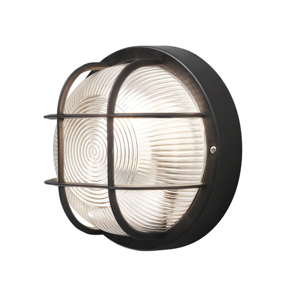 Mantova IP44 Exterior Bulkhead Wall Light in Black