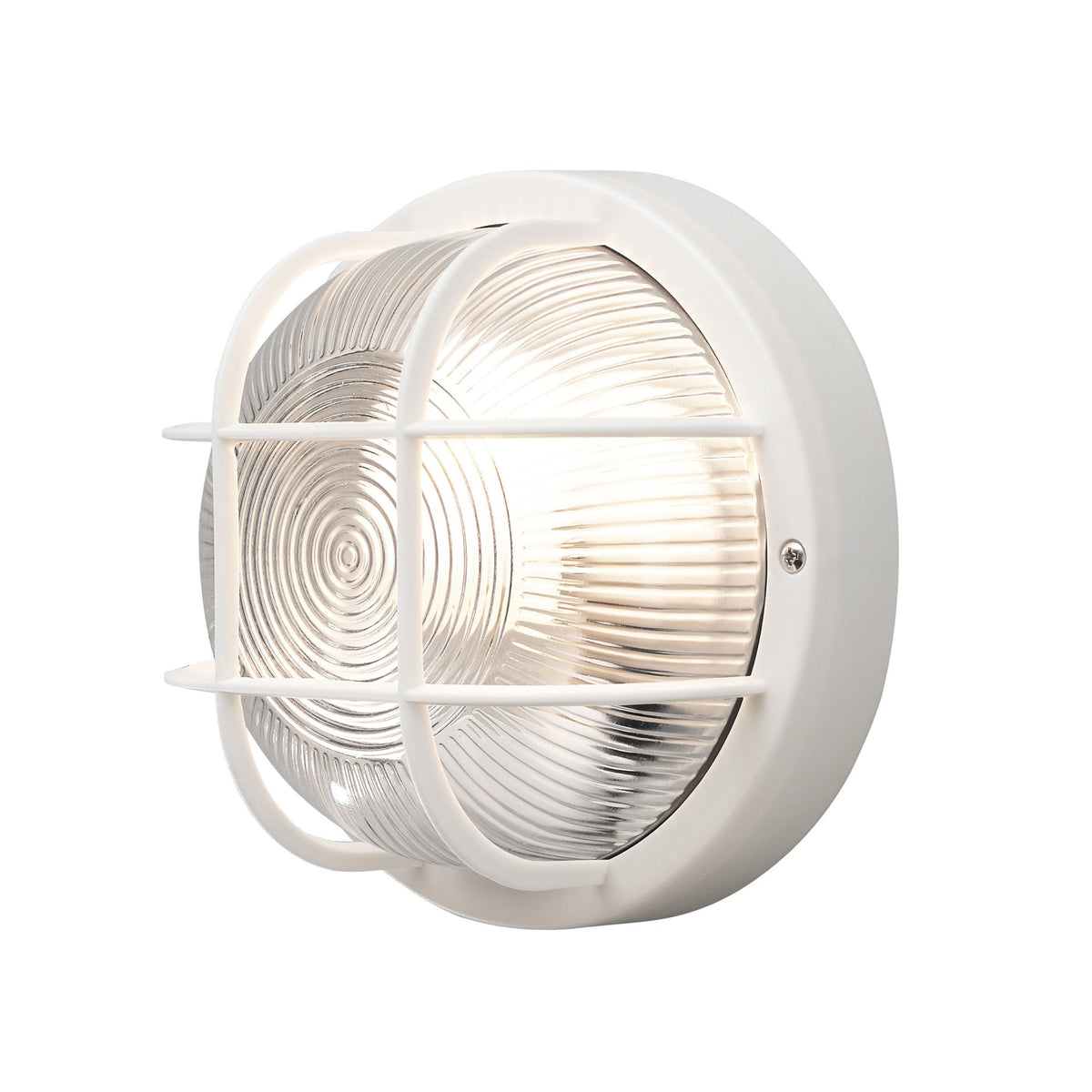 Mantova IP44 Exterior Bulkhead Wall Light in White