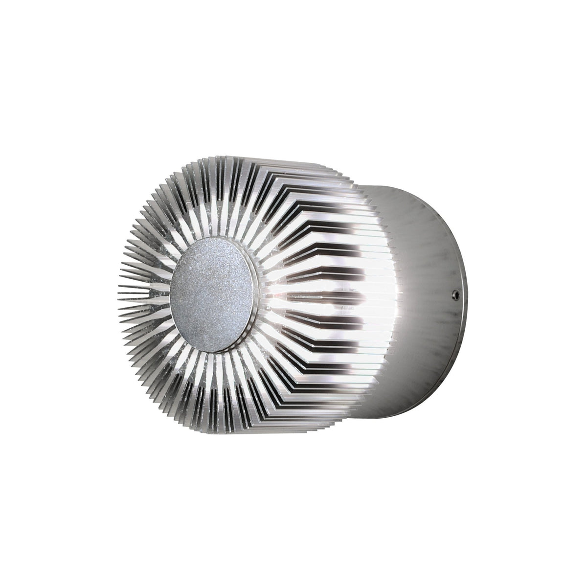 Monza IP54 Outdoor 3W LED Wall Light in Anodised Aluminium