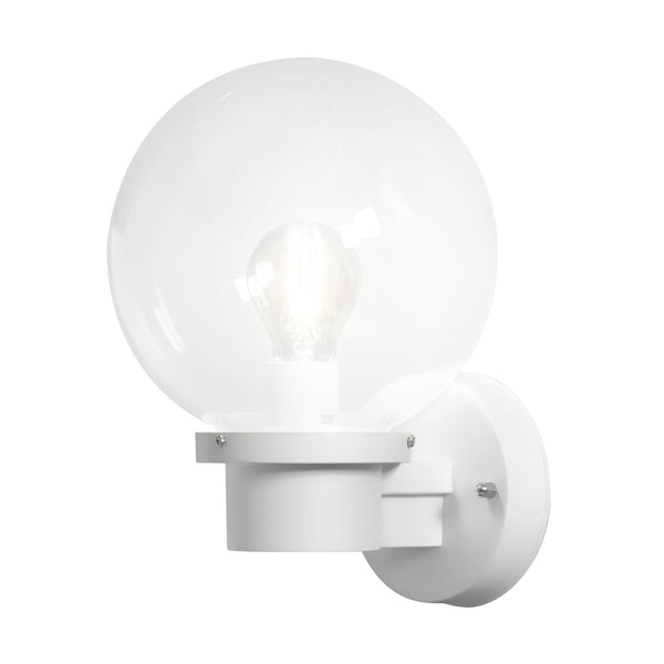 Nemi IP44 Outdoor Wall Light in White