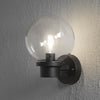 Nemi IP44 Outdoor Wall Light in Black
