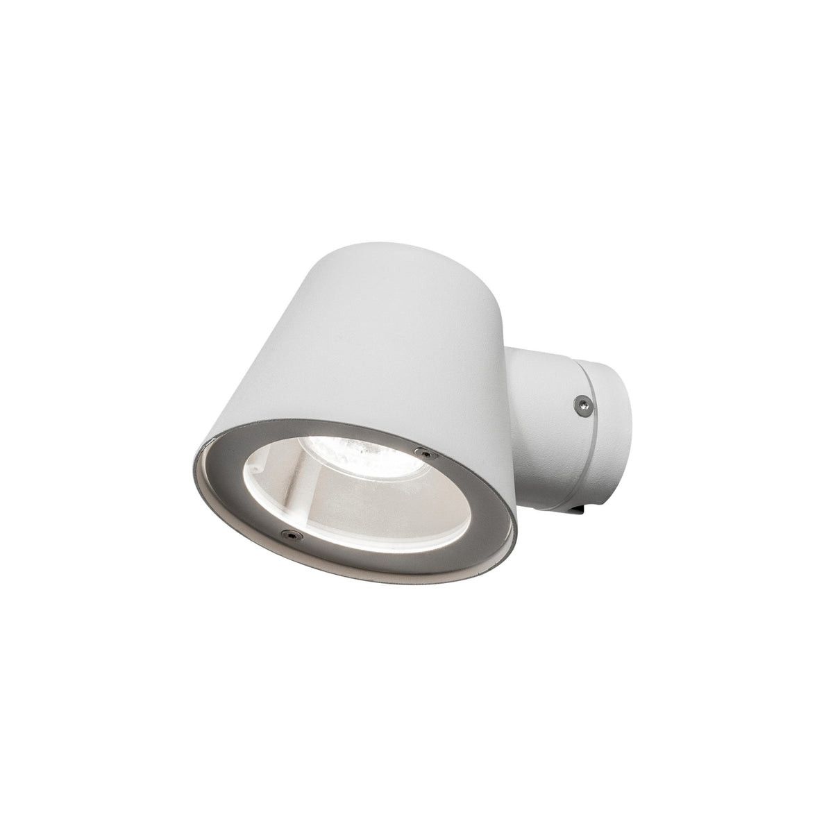 Trieste Outdoor IP44 Mast GU10 Wall Light in White