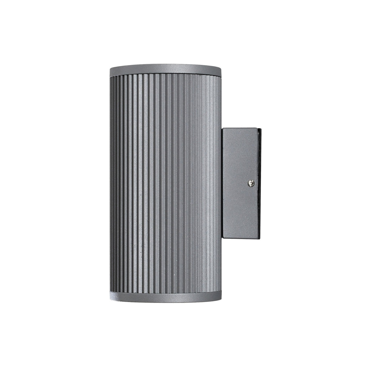 Siracusa Outdoor IP44 Twin GU10 Wall Light in Grey