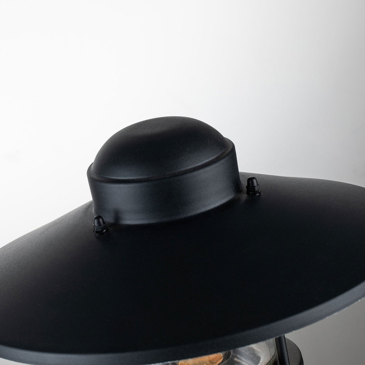 Klampenborg Pedestal Light in Black with PIR