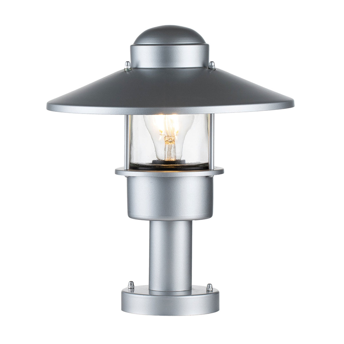 Klampenborg Pedestal Light in Silver