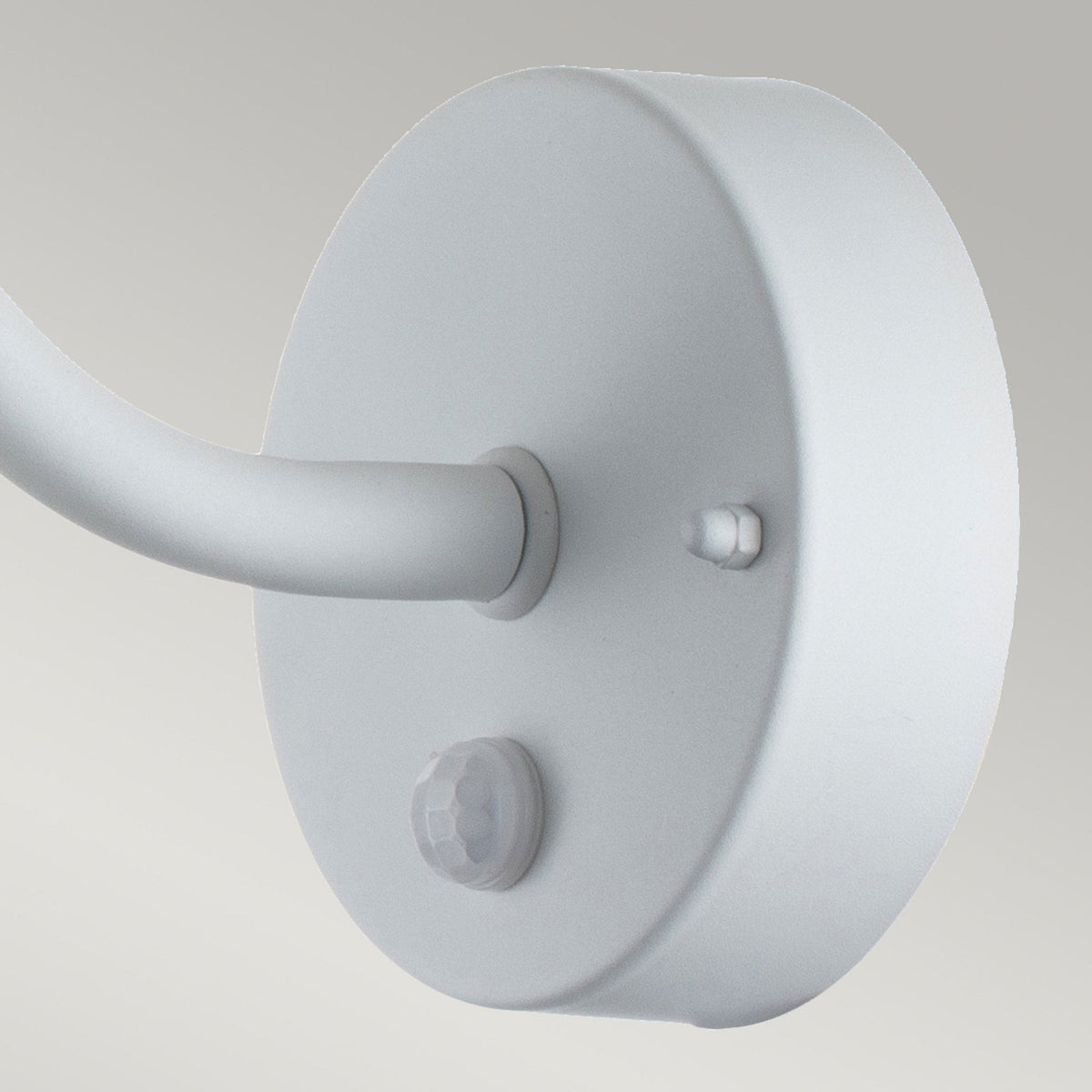 Klampenborg Wall Light in White with PIR