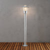 Modena Helsingborg IP23 Outdoor E27 Post Light in Galvanised Finished