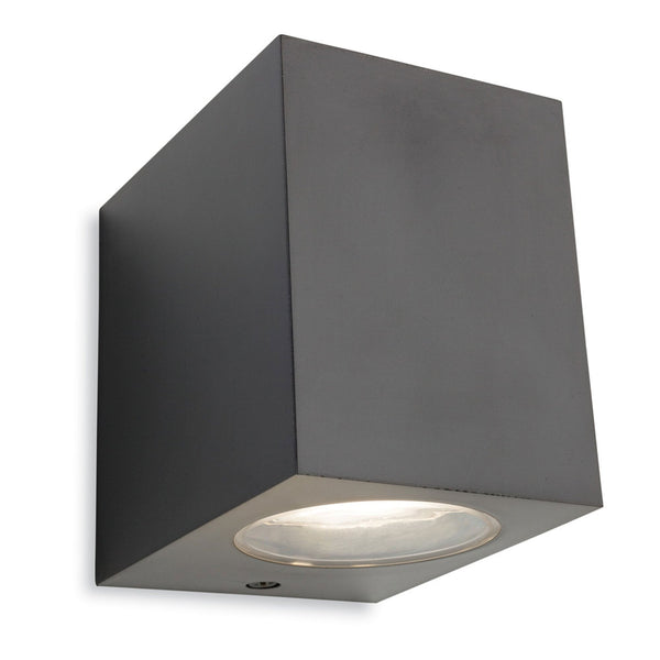 Hawk Coastal IP54 Single Wall Light in Graphite
