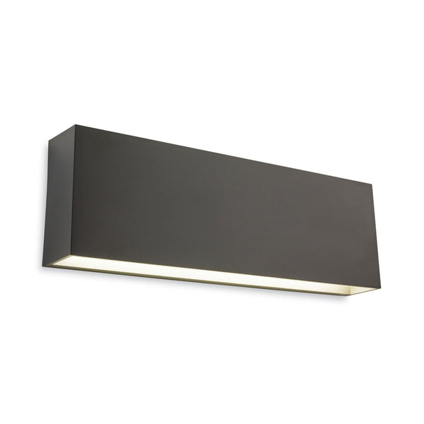 Midas Coastal IP65 Single LED Wall Light in Graphite
