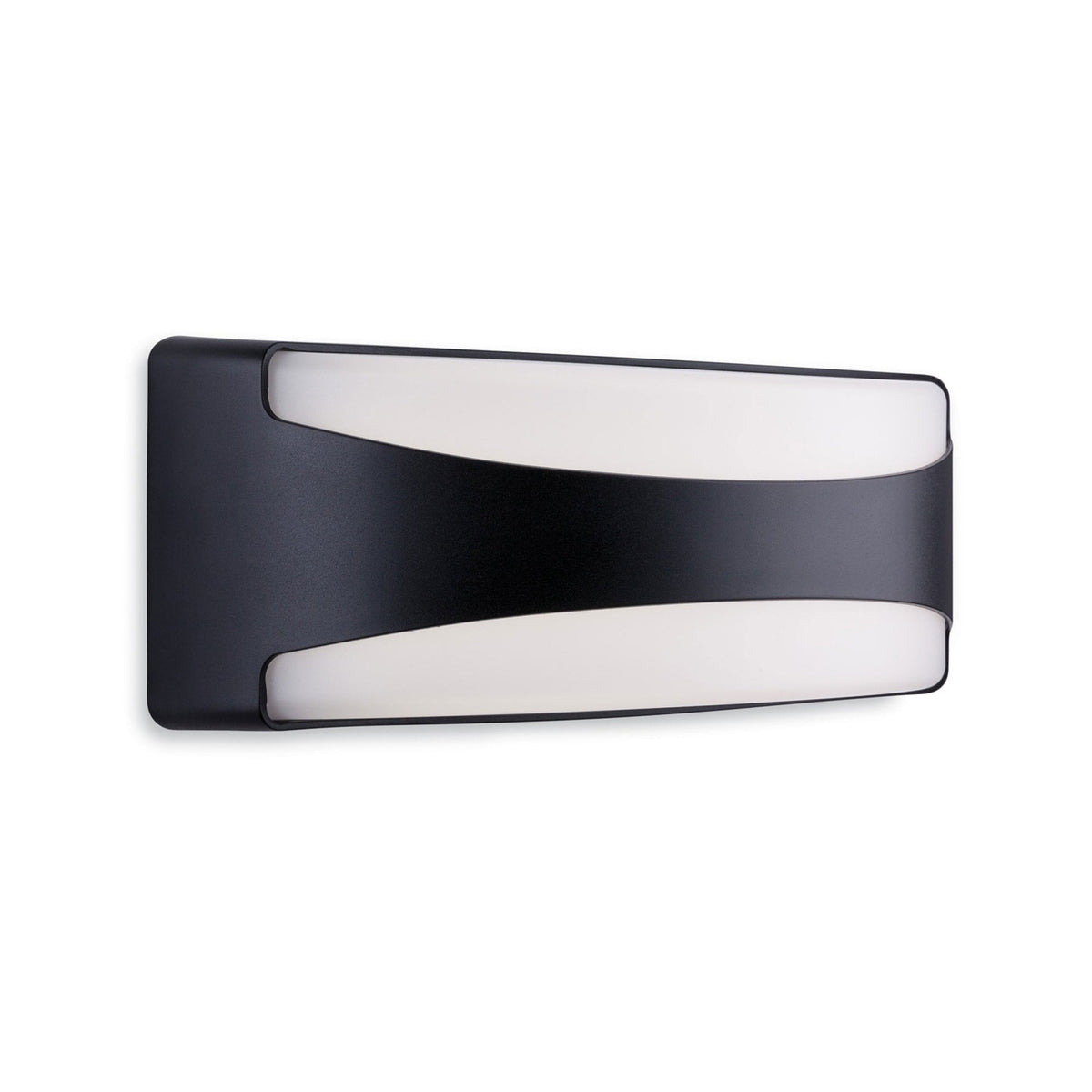 Santos Coastal IP65 LED Wall Light in Black
