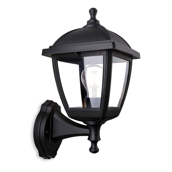Palma Coastal IP44 Wall Light in Black