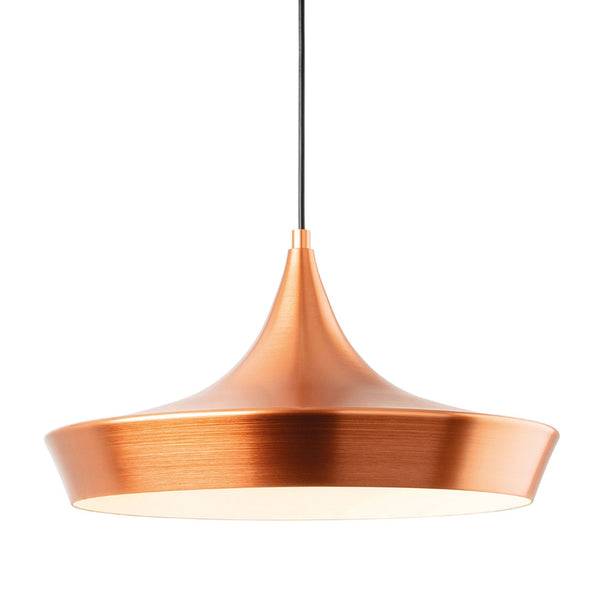 Leo Pendant Light in Brushed Copper