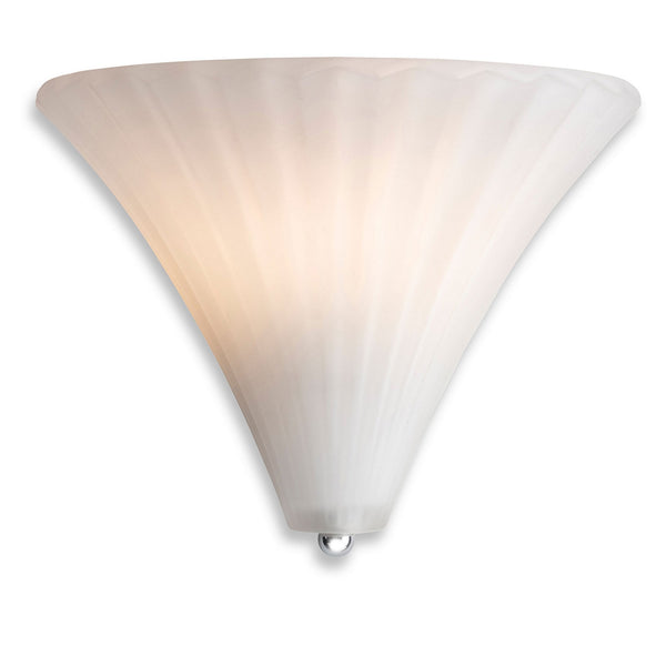 Dawn Glass Wall Light with Opal Glass