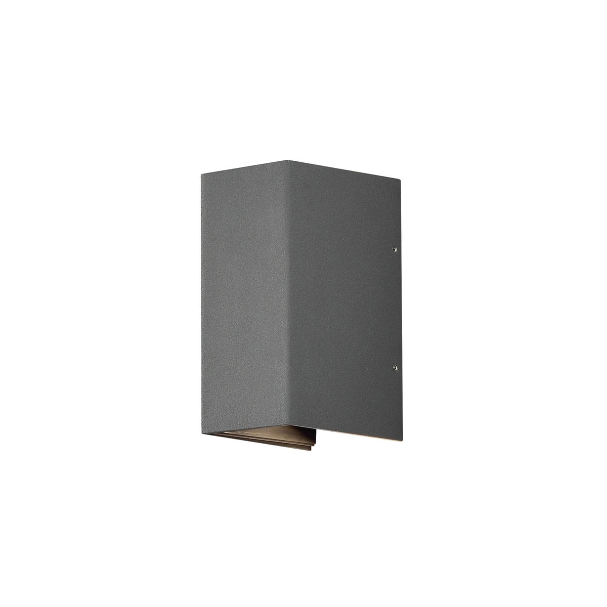Cremona Edge IP54 Twin Adjustable Beam 9w LED Wall Light in Anthracite
