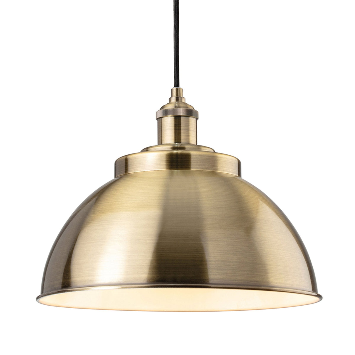 Firstlight Genoa Pendant Light in Antique Brass
