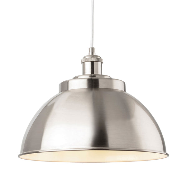Genoa Pendant Light in Brushed Steel