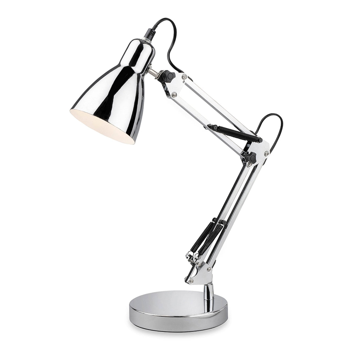 Riley Task Table Lamp in Chrome
