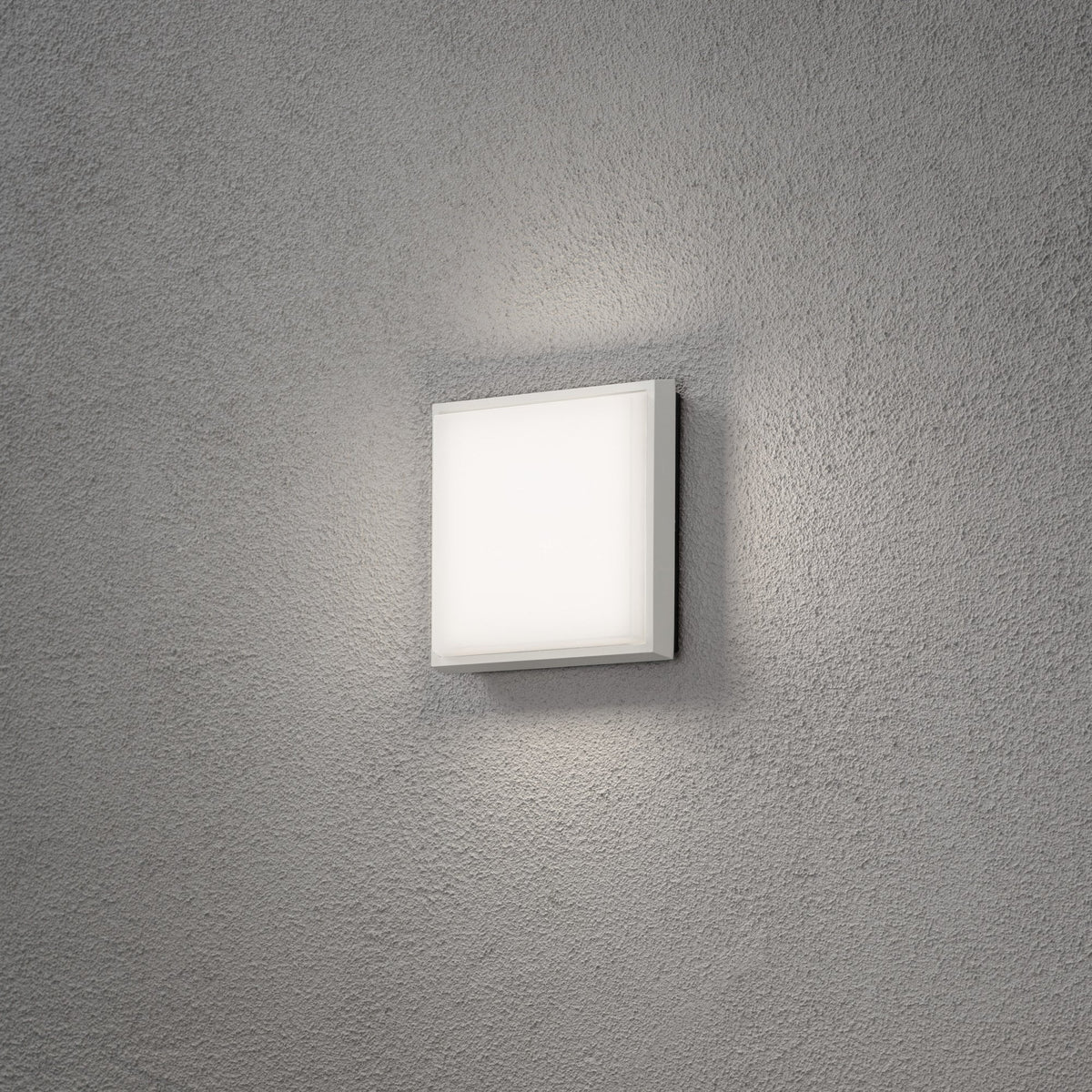 Cesena Square Outdoor IP54 10w LED Ceiling or Wall Light In White
