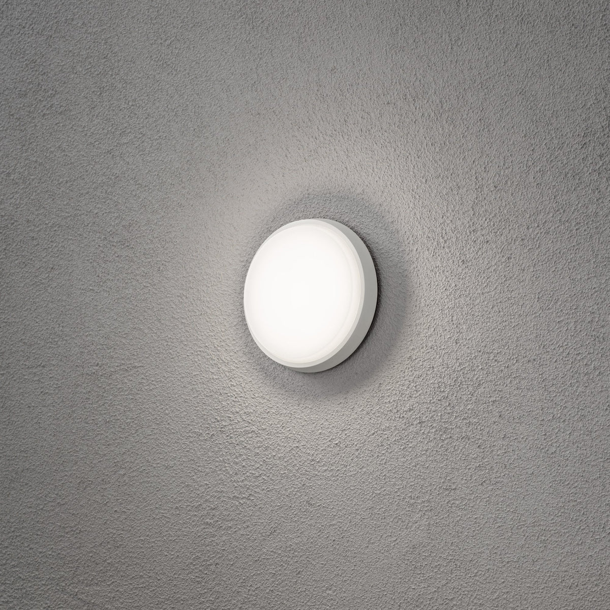 Cesena Round Outdoor IP54 10w LED Ceiling or Wall Light In White