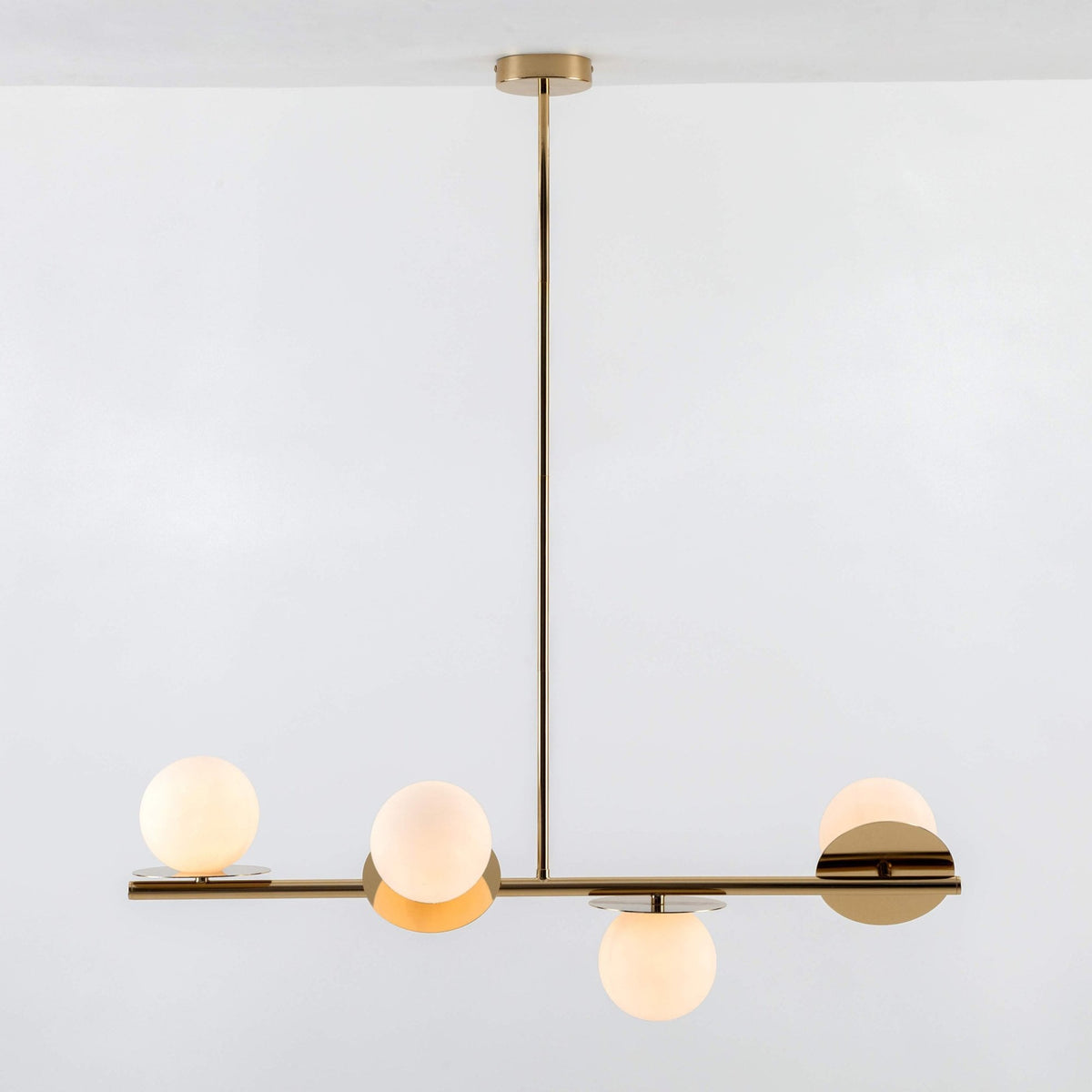 Adore Four G9 Light IP44 Pendant in Brass
