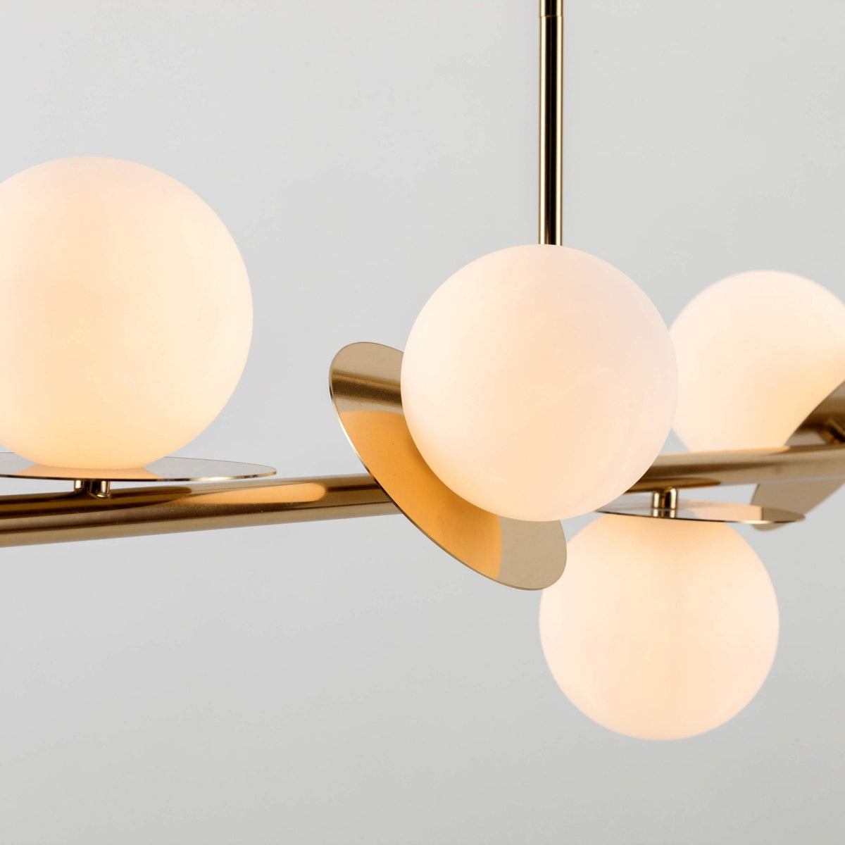 Adore Four G9 Light IP44 Pendant in Brass