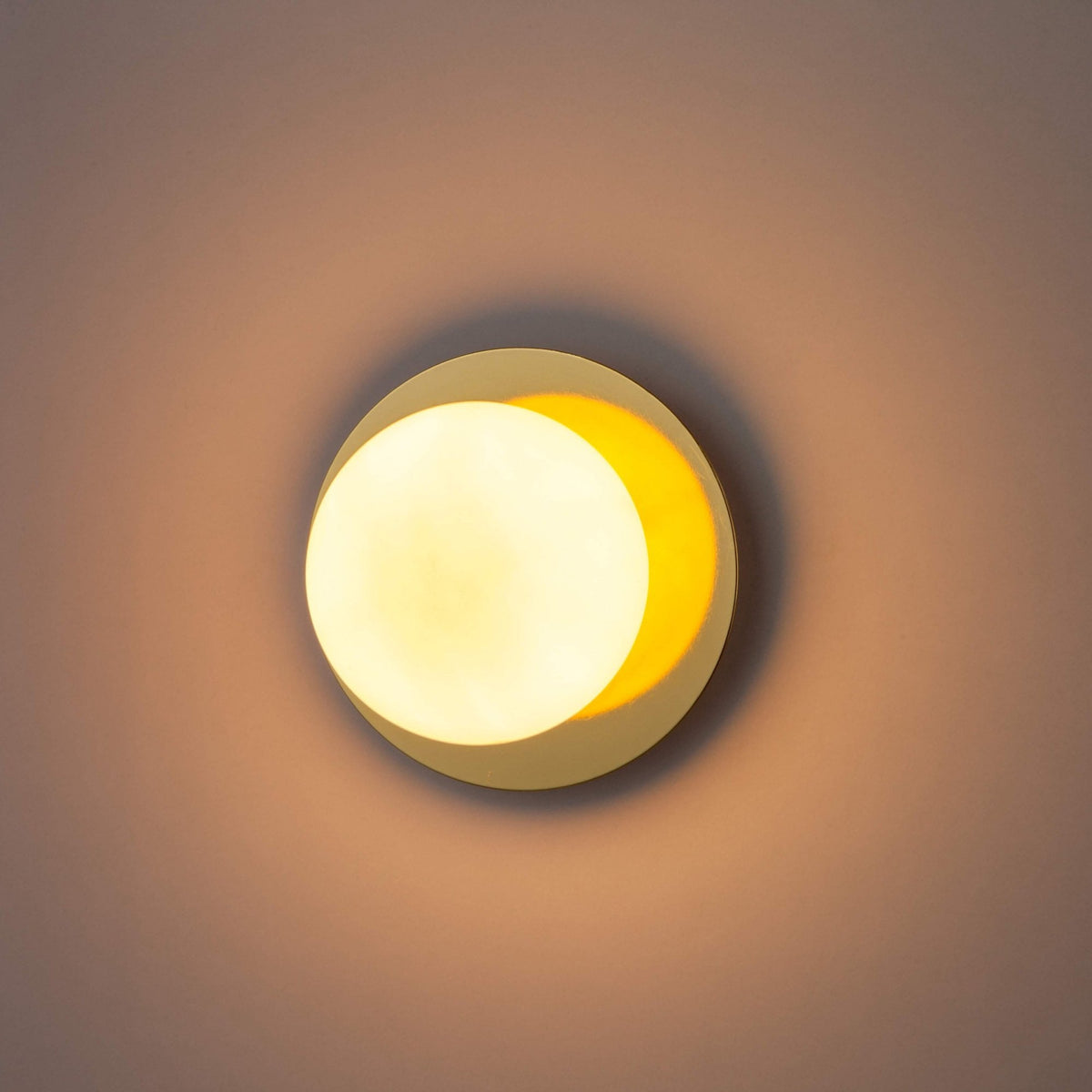 Adore G9 Single IP44 Wall Light in Brass