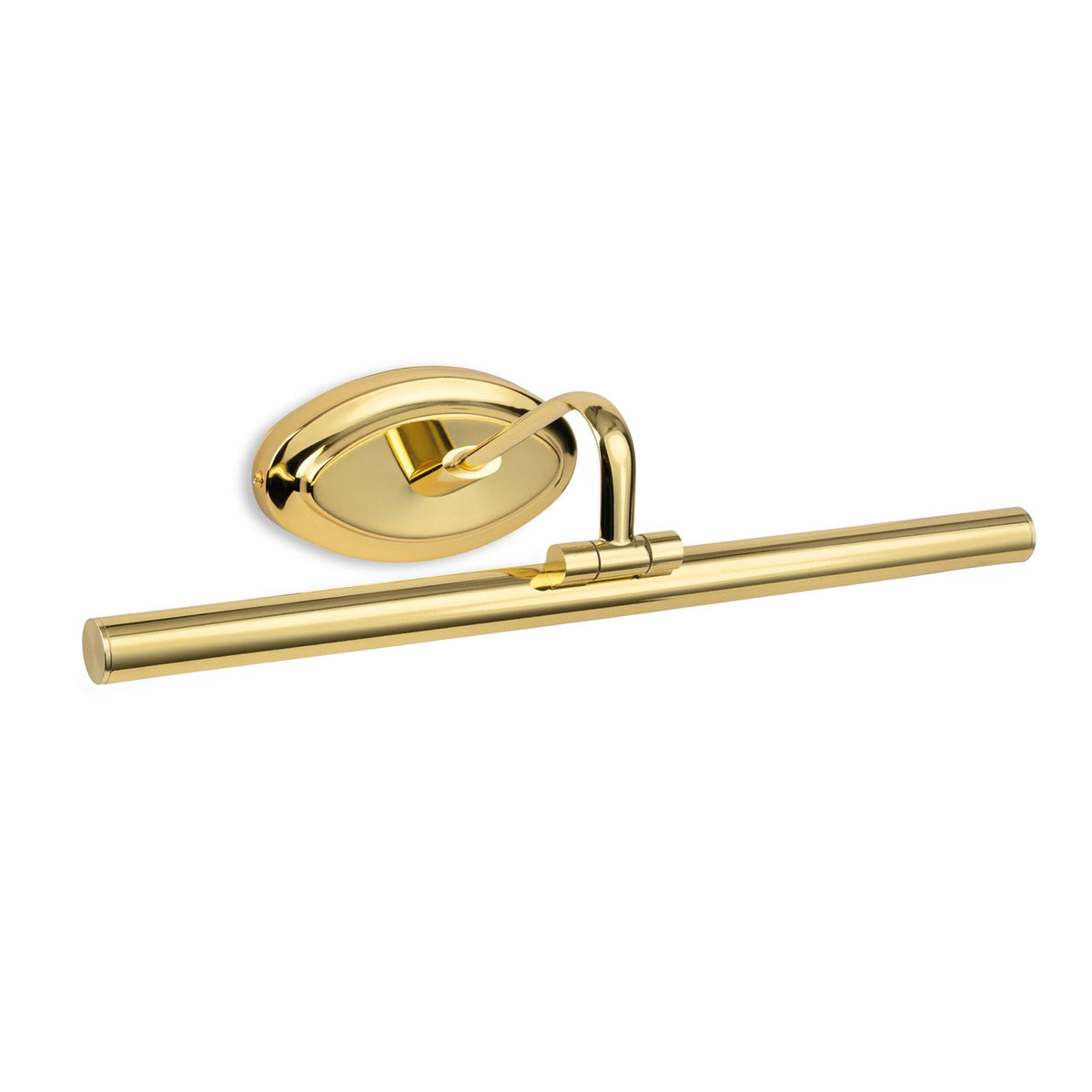 LED Picture Light 8w 440mm in Polished Brass