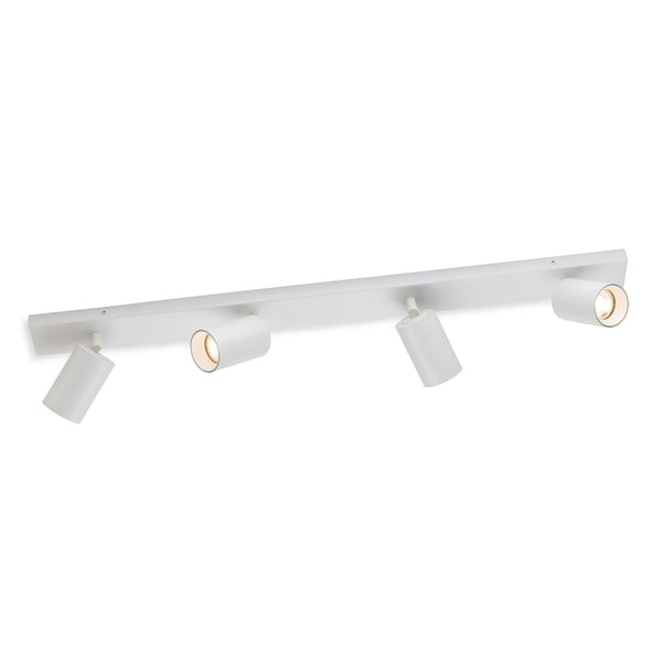 Max Four Light Bar Ceiling Spotlight in White