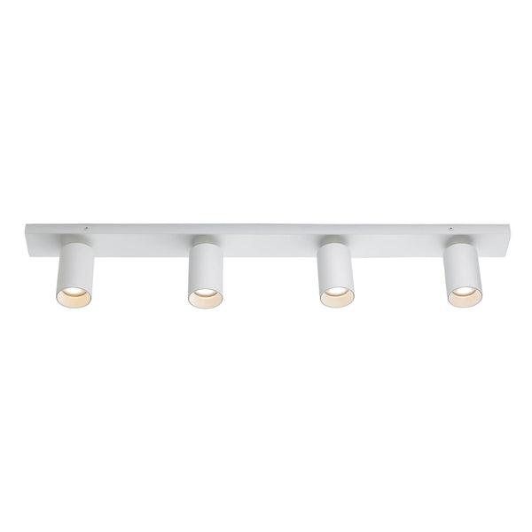 Max Four Light Bar Ceiling Spotlight in White