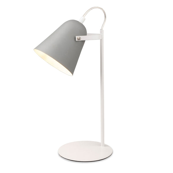 Bella Task Table Lamp in Grey