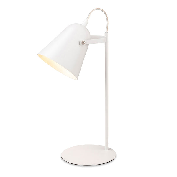 Bella Task Table Lamp in White