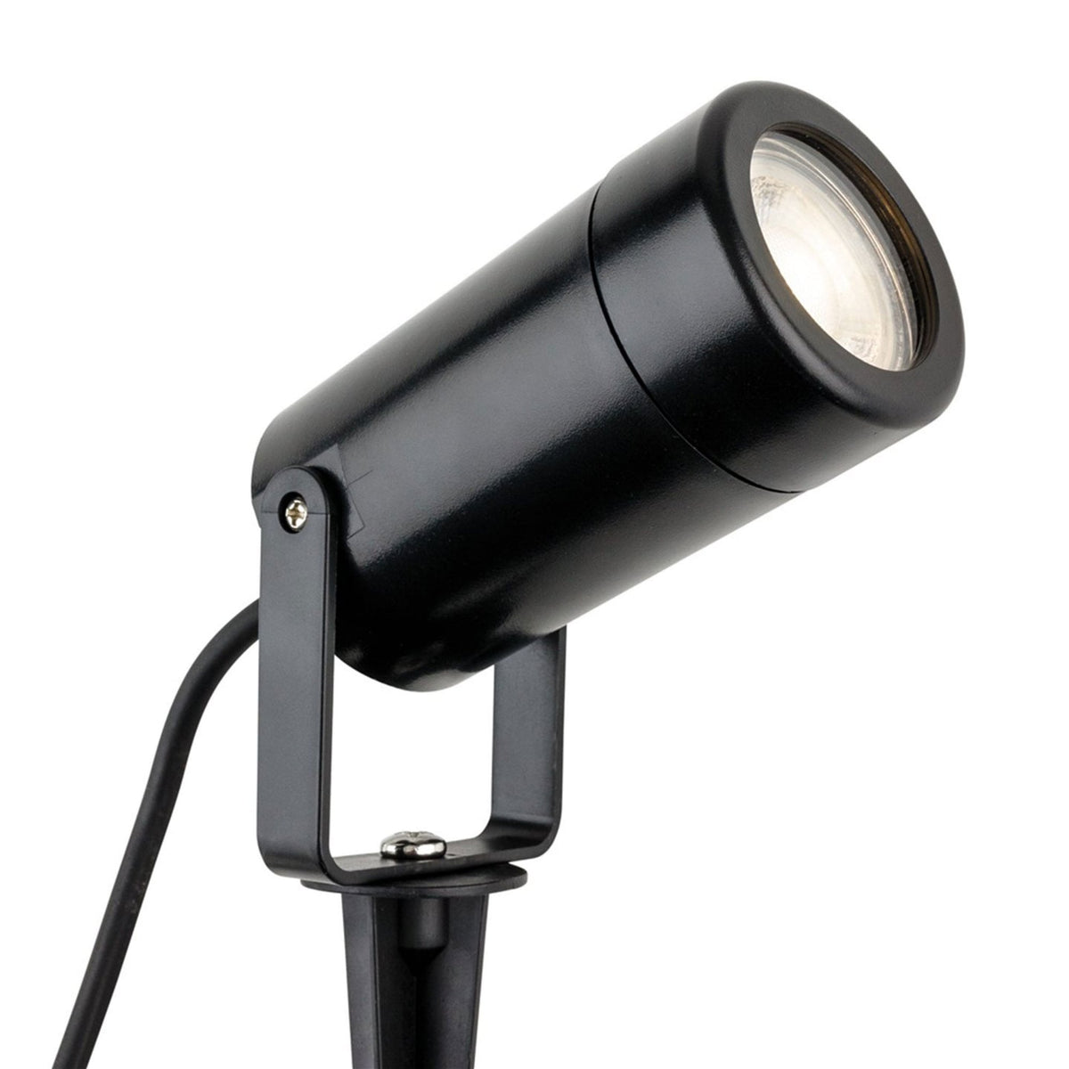 Tulsa Coastal IP44 Wall or Spike Light in Black