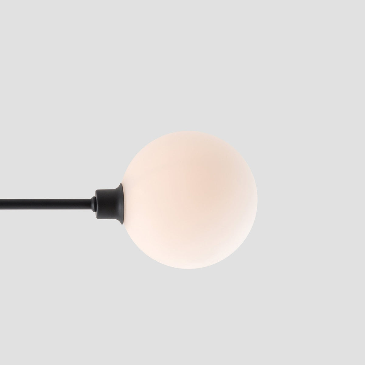 Houseof Alyssa IP44 Rated Three Lamp G9 Semi Flush in Charcoal Grey