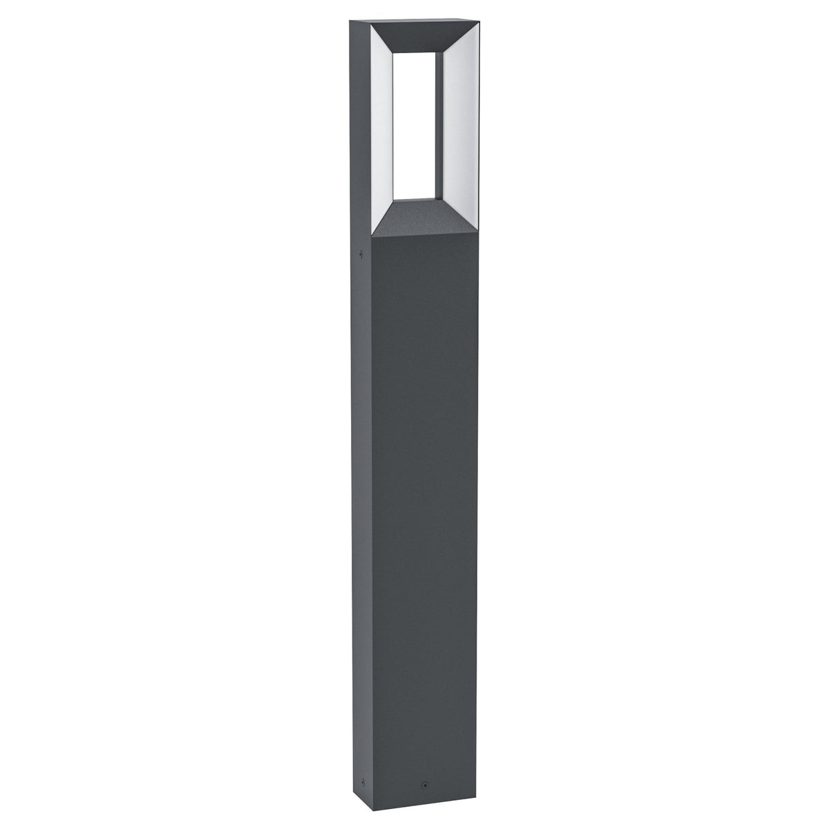Riforano IP54 LED Post Bollard Light in Black