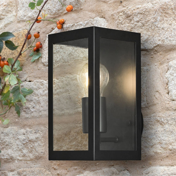 Era Exterior Wall Light in Black