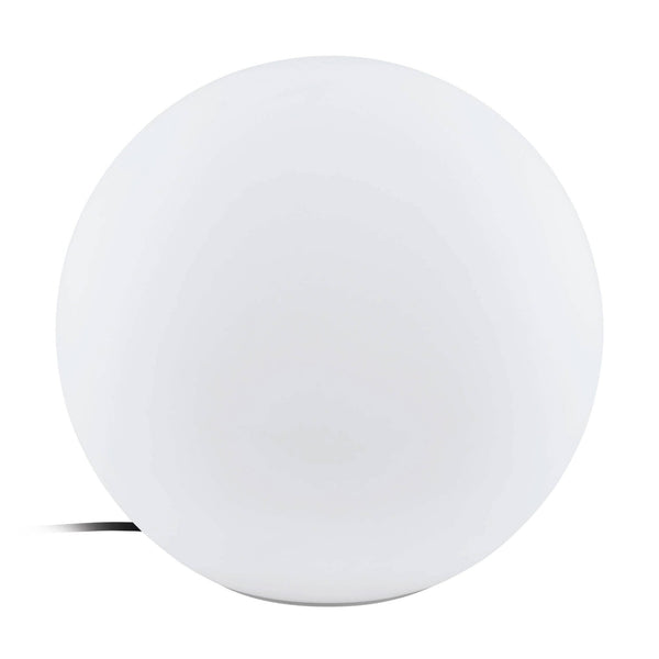 Monterollo 390mm White Globe IP65 Exterior Floor Light