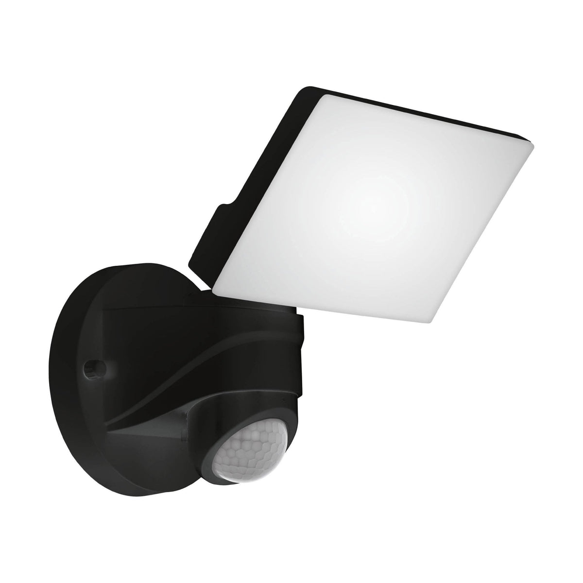 Pagino LED PIR Sensor Outdoor Wall Light in Black