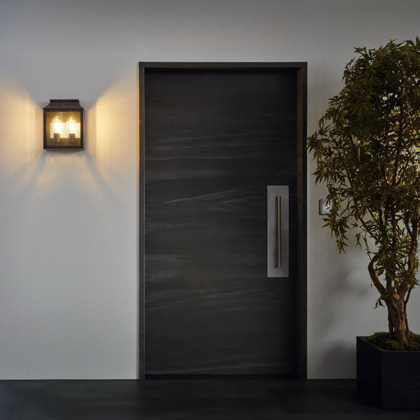 Soncino IP44 Outdoor Wall Light in Black