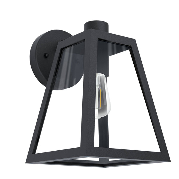 Mirandola IP44 Exterior Wall Light in Black