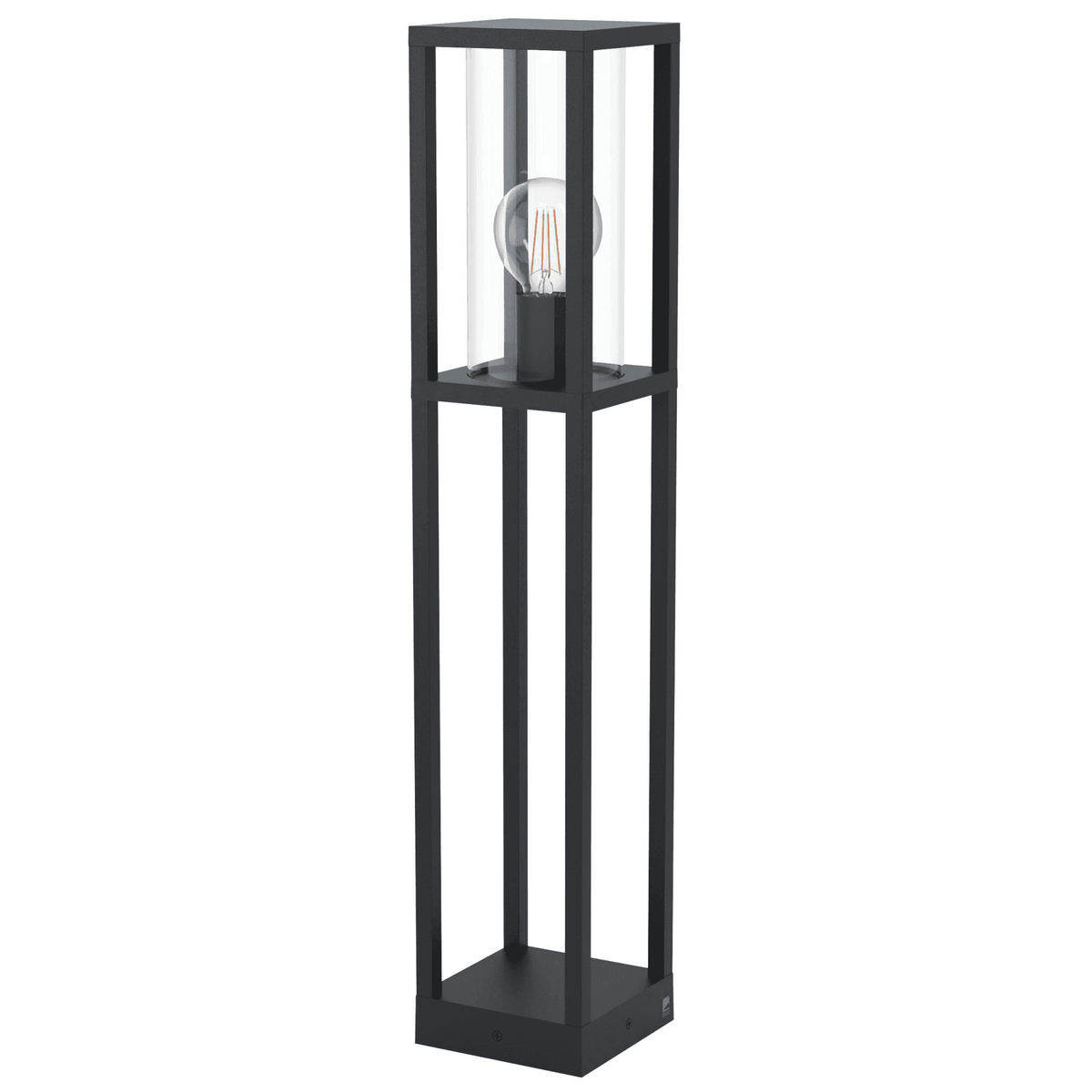 Cascinetta IP54 Exterior Floor Light in Black
