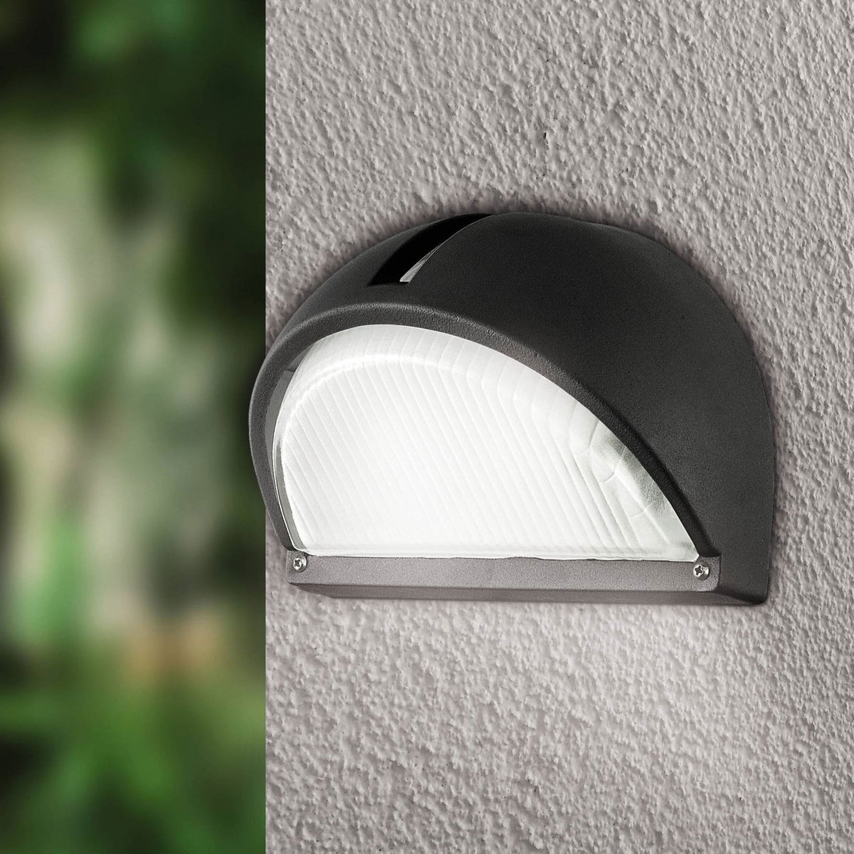 Onja IP44 Outdoor Wall Light in Black